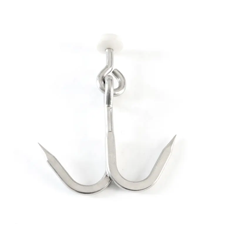 09202S Stainless Steel Truck Meat Hook Meat Hanging Hooks for Temperature Truck meat hook rolling