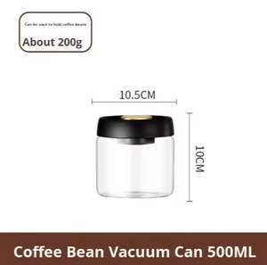 Barattolo in <span class=keywords><strong>Vetro</strong></span> Borosilicato Trasparente <span class=keywords><strong>di</strong></span> Alta Qualità <span class=keywords><strong>per</strong></span> Conservazione Alimenti, Caffè e Noci, Personalizzabile - Product Image 6