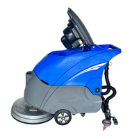 Autolaveuse industrielle 4-5h d'autonomie, aspiration 200 mbar, balai de 850 mm, brosse simple de 550 mm, nettoyage et séchage en une seule passe