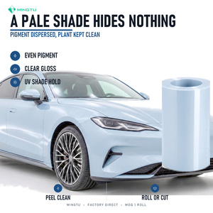 ฟิล์มเปลี่ยนสี TPU สีน้ำเงิน <span class=keywords><strong>Shark</strong></span> Blue เงา ซ่อมแซมตัวเองได้ ป้องกันรอยเหลือง สำหรับหุ้มรถยนต์ ขายส่งสำหรับร้านซ่อมตัวถังรถยนต์ - Product Image 3