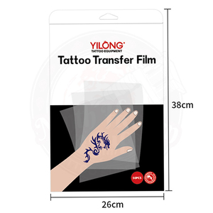50 Piezas de Película Transparente para Transferencia de Tatuajes, Fácil de Usar, Película Térmica para Copiar Plantillas, para Suministros de Arte Corporal - Product Image 5