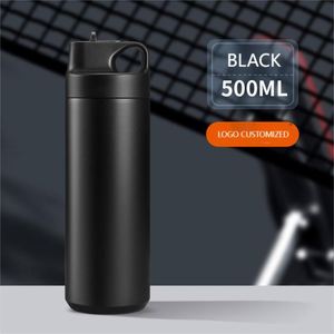 Hot Sales 500ml Portable Double Wall Stainless Steel Vacuum Flask Custom Logo <b>Thermos</b> Water Bottle/Coffee <b>Cup</b> for Business Gifts - Product Image 4