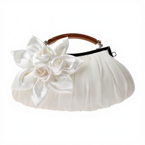 Sacs à main pour femmes, sacs à main élégants en tissu tissé, sacs de soirée, sacs à main avec poignée, sacs à bandoulière en cuir PU - Product Image 4