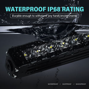 自動車用 40/42/48/50/52/54インチ 12V アンバー オーロラ RGB ストロボ LED ミニライトバー イエロー 車 オフロード ジープ トラック 4x4車両向け - Product Image 4