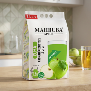 Mahbuba Premium, Polvo para Bebida Instantánea con Sabor a Manzana Verde, Rápido, Turco, de Alta Calidad - Product Image 2