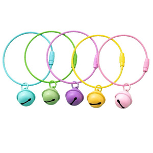 Campana Colgante de Alambre de Acero Jingle Bells de 50mm, Llavero Ligero de Metal Redondo con Mosquetón - Product Image 2