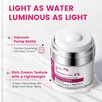 Crème Visage Éclaircissante et Unifiante au Teint à l'Arbutine 7% + Acide Tranexamique 4% – Anti-Taches Brunes – Marque Blanche
