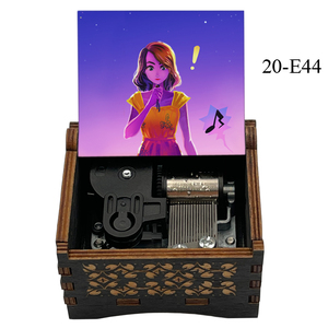 Boîte à <span class=keywords><strong>musique</strong></span> vintage en bois à remonter <span class=keywords><strong>La</strong></span> <span class=keywords><strong>La</strong></span> <span class=keywords><strong>Land</strong></span>, cadeau musical de film romantique pour amis, fête de <span class=keywords><strong>la</strong></span> famille, décoration de bureau à domicile - Product Image 6