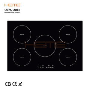 OEM/ODM Supplier of 5 Burners Home Induction Built <b>in</b> Appliances CE Approval - Product Image 1