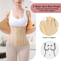 Entraînement de luxe Long torse gilet taille formateur taille tondeuses respirant Shapewear serre-taille ceinture ferme corps Shapers