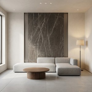 Piastrelle in Marmo Turco, Marmo Nero Marquina Persiano, Marmo Grigio <span class=keywords><strong>Petra</strong></span>, Grandi Lastre Moderne Lucidate Impermeabili per Villa - Product Image 1