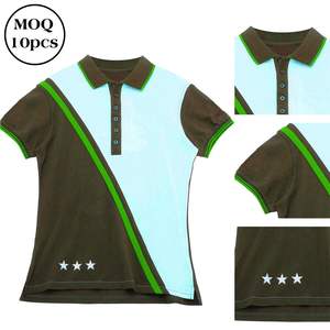 Camisetas de Golf para Hombre IGift, de Alta Calidad, Antiarrugas, Ecológicas, de Algodón, Corte Ajustado, Lisas, con Logotipo Personalizado, Uniformes Casuales - Product Image 6