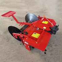 Arado de Surcos Montado en Tractor con Asiento, Equipo Agrícola para Arado de Tierra