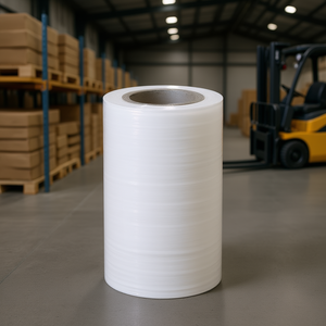 Film étirable Fervi pour emballage 30 cm x 100 m, haute transparence, qualité industrielle, matériau d'emballage - Product Image 3