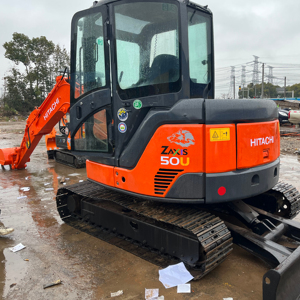 CE certified Japan Hitachi Zx60 Mini Excavator With Gearbox And Pump Zx50 Zx55 Models <b>Cheap</b> Price For Sale Used Excavator - Product Image 1