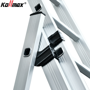<span class=keywords><strong>Échelle</strong></span> d'extension industrielle 3*10 étapes 3 sections <span class=keywords><strong>Échelle</strong></span> <span class=keywords><strong>multifonction</strong></span> pliable en aluminium <span class=keywords><strong>avec</strong></span> EN131 - Product Image 3