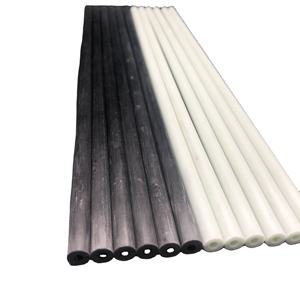 מוט שרף פחמן פיברגלס שחור פיברגלס פיברגלס - Product Image 1