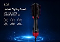Sèche-cheveux électrique professionnel 1000W, lisseur à air chaud, sécurité, 3 températures, brosse en nylon, vente directe usine