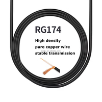 Antenne 4G LTE 5G 6000 MHz 8 dBi à montage adhésif MIMO SMA Mâle pour voiture, véhicule, routeur hotspot, passerelle, modem, amplificateur de signal cellulaire