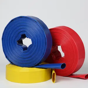 3 INCH 4 Inch collapsible hose PVC Lay flat Irrigation Pipe Layflat Water Discharge Hose