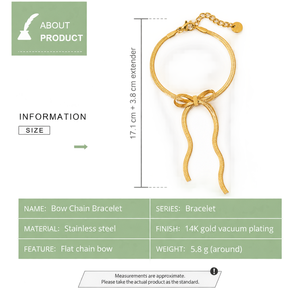Pulsera de Cadena de Eslabones de Acero Inoxidable con Baño de Oro de 14K al Vacío, Opciones de Color Dorado y Plateado - Product Image 4