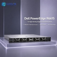Serveur en rack Dell PowerEdge R6615 1U pour l'informatique de périphérie et les charges de travail de stockage haute capacité