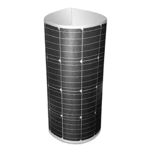 고효율 유연한 태양 전지 패널 380w 375w 370 w 유연한 박막 태양 전지 패널 RV 보트와 지붕에 대 한 빛 Pv 모듈