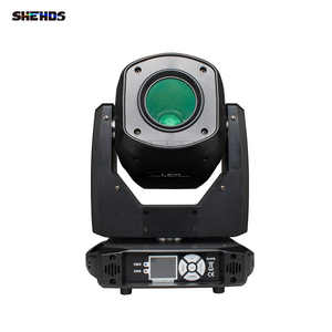 SHEHDS 160W LED 3in1 Beam Spot Wash Moving Head <b>Light</b> 18CH DMX512 RDM Linear Zoom 10 to 20 Degree Stage <b>Light</b> for Concert Club - Product Image 1