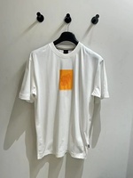 Camiseta de Algodón Grueso para Hombre 2026, Nueva, Estampada, para Parejas, con Letras, Estilo Casual de Negocios, Minimalista y Versátil