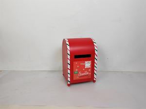 Letters to Santa Post Box Nordic Metal Mailbox Mail <strong>Postbox</strong> <strong>Christmas</strong> Outdoor Decoration - Product Image 6