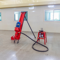 Vente en gros usine – Nouvelle foreuse minière électrique portable rotative de 30 m de profondeur, petite et économique pour le forage de puits miniers