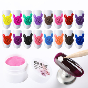 <span class=keywords><strong>Rosalind</strong></span> Oem, Logotipo Personalizado, Marca Privada, 24 Colores, 5ml, Gel de Patrones 3D para Tallar, Esmalte de Uñas en Gel UV/LED para Arte de Uñas y Belleza - Product Image 1
