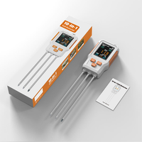 Testeur de sol 10 en 1, détecteur d'humidité, de température, de lumière, de NPK, de pH et d'EC, analyseur de nutriments du sol pour la plantation, le jardin et la ferme