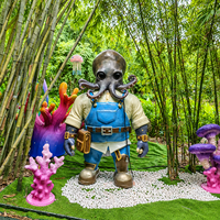 Hewan Robot untuk Pameran Aktivitas Kebun Binatang Tahan Air di Mal, Hewan Animatronik Kartun Realistis Ukuran Asli, Hewan Mekanik