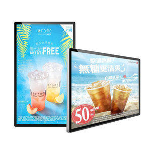 15.6 inch mỏng bezel quảng cáo trong nhà LCD hiển thị CMS điều khiển cho nhà hàng ngân hàng thư viện cửa hàng bán lẻ sử dụng - Product Image 1