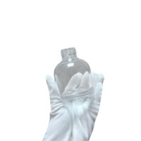Flacon de parfum de voyage rond en verre portable de 120 ml avec bouchon à vis, sans diffuseur à bâtonnets, pour le rangement et la présentation