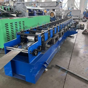 Machine de formage de portes roulantes résistantes au vent en acier inoxydable contrôlée par PLC avec moteur haute puissance - Product Image 3