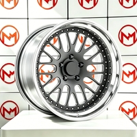 Rines de Aleación Maxtera Forged Custom CCW Classic 3P para Autos de Pasajeros, Compatibles con Corvette, Mustang, Dodge, Supra, GT-R, 350Z, Golf, 911