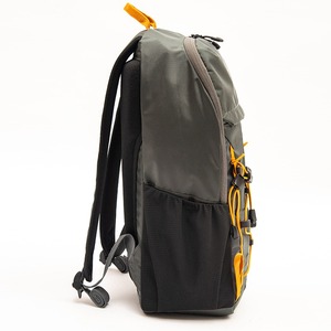 Sac à dos de randonnée multifonctionnel léger pour l'extérieur, bretelles réglables, unisexe, gris, en PU, sac de voyage minimaliste pour l'école - Product Image 2