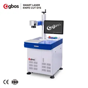 GBOS yüksek performans 10W 20W 30W 50W Fiber lazer metal plastik gravür oyma makineleri lazer markalama makinesi makinesi