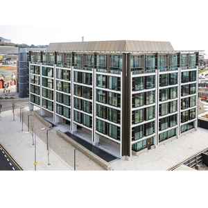 High Rise Multi-Storey <strong>Prefabricated</strong> Steel Frame Apartment &amp; Office <strong>Building</strong> with Modern Design and Lifetime Warranty - Product Image 1