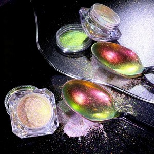 Poudre de pigment changeant de couleur caméléon pour usage cosmétique, paillettes inorganiques pour artisanat en résine, revêtement DIY - Product Image 2