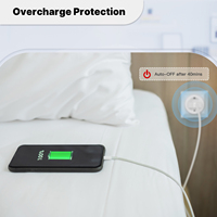 Tuya Smart Matter Plug Prise WiFi 16A Prise de courant Moniteur de puissance Prise en charge de la télécommande AppleHome Google Home Alexa Smartthings
