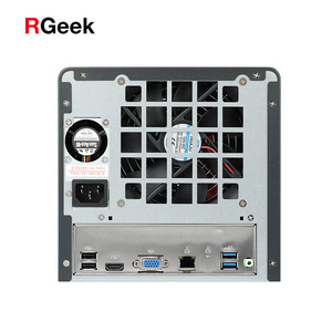 Metalfish-boîtier de stockage personnalisé OEM RGeek, Mini itx Nas, boîtier pour serveur, châssis de Cabinet Nas, échange à chaud, 4 baies - Product Image 6
