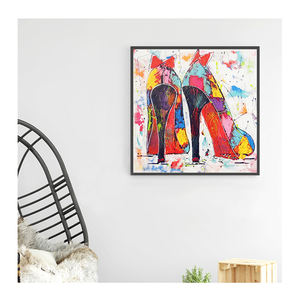 Talons hauts colorés et cascade diamant peinture 5D bricolage plein carré/rond perles broderie <span class=keywords><strong>point</strong></span> <span class=keywords><strong>de</strong></span> <span class=keywords><strong>croix</strong></span> mosaïque Kits décor à <span class=keywords><strong>la</strong></span> <span class=keywords><strong>maison</strong></span> - Product Image 2