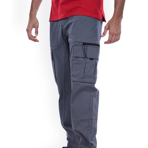 Pantalones Cargo de Lona Ligeros de Cintura Alta para Hombre con Múltiples Bolsillos de Almacenamiento para Viajes y Trabajo - Product Image 2