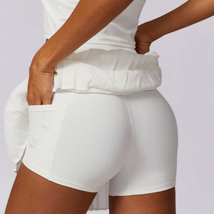 Rok Tenis Wanita dengan Saku, Rok Golf Lipit, Rok Olahraga Lari Atletik dengan Logo Kustom - Product Image 5