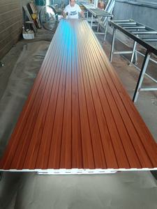 Chất lượng cao Sandwich tường tấm ốp tấm kim loại chạm khắc nổi <span class=keywords><strong>Panel</strong></span> tường cho xây dựng tường và mái nhà cách nhiệt - Product Image 2