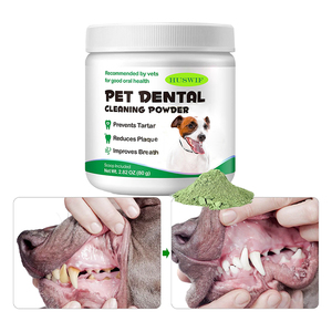 Venta al por mayor suplemento de salud <span class=keywords><strong>bucal</strong></span> blanqueador de dientes de perro Natural eliminación de placa de dientes de perro mascota polvo de <span class=keywords><strong>limpieza</strong></span> Dental para perro - Product Image 5