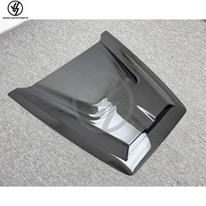 Cubierta de Ventilación para Capó Delantero de Fibra de Carbono Estilo B de Alta Calidad, Color Negro, para Benz W465 G63 G500 G580 2025 - Product Image 3